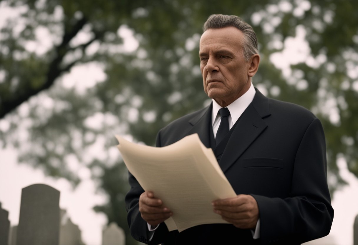 Comment appelle-t-on le discours prononcé lors de funérailles ?