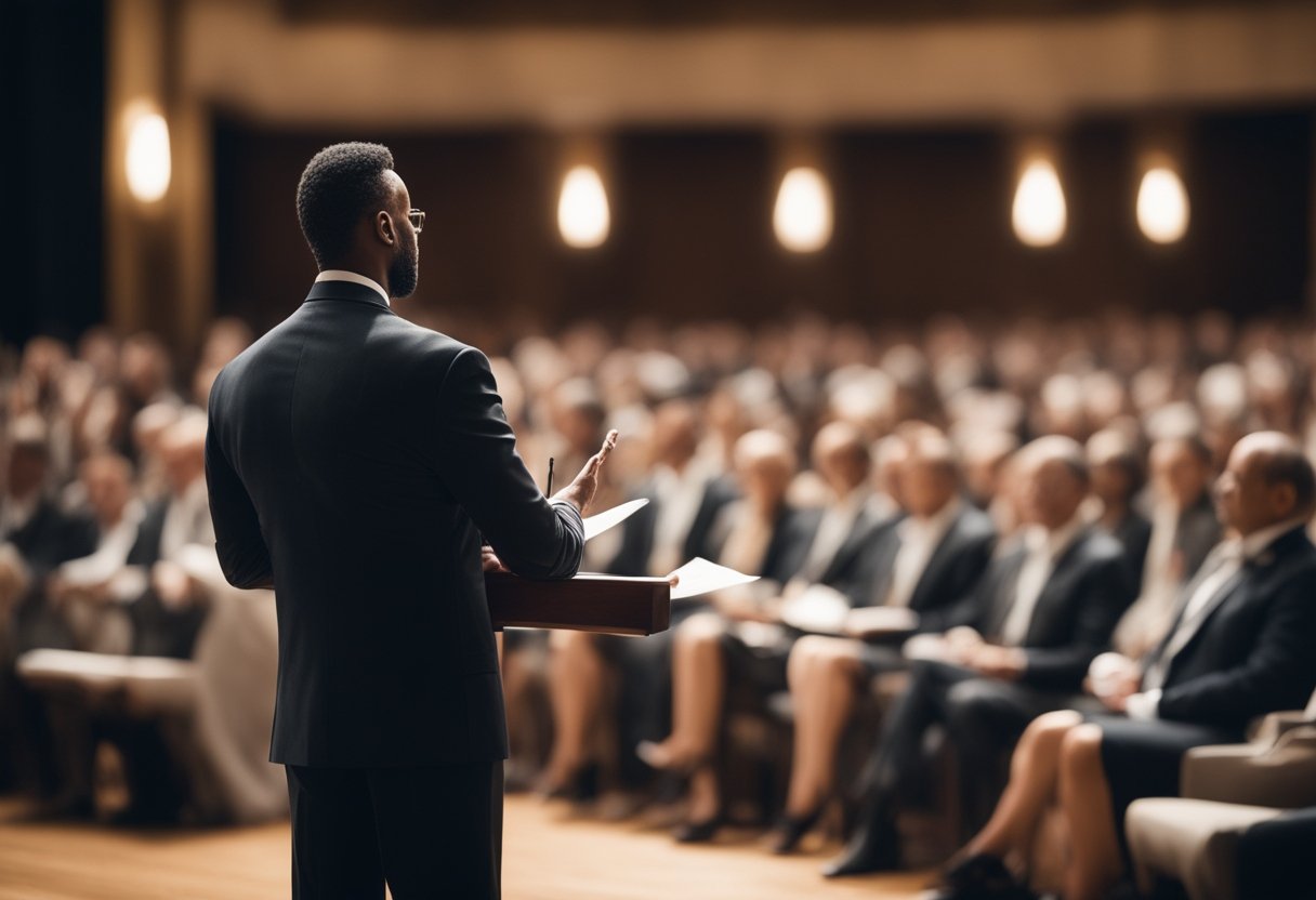 Qui doit prononcer le discours de remerciement et comment l'organiser ?